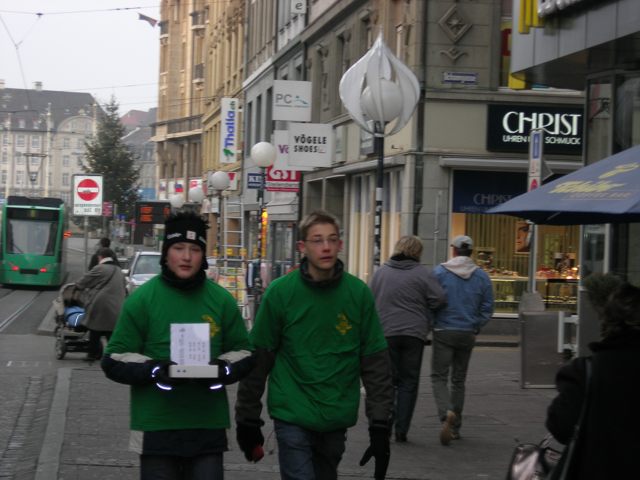 Plakettenverkauf